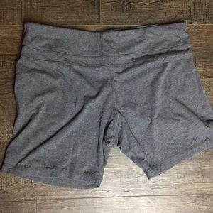 Soft Heathered Grey Stretchy Shorts